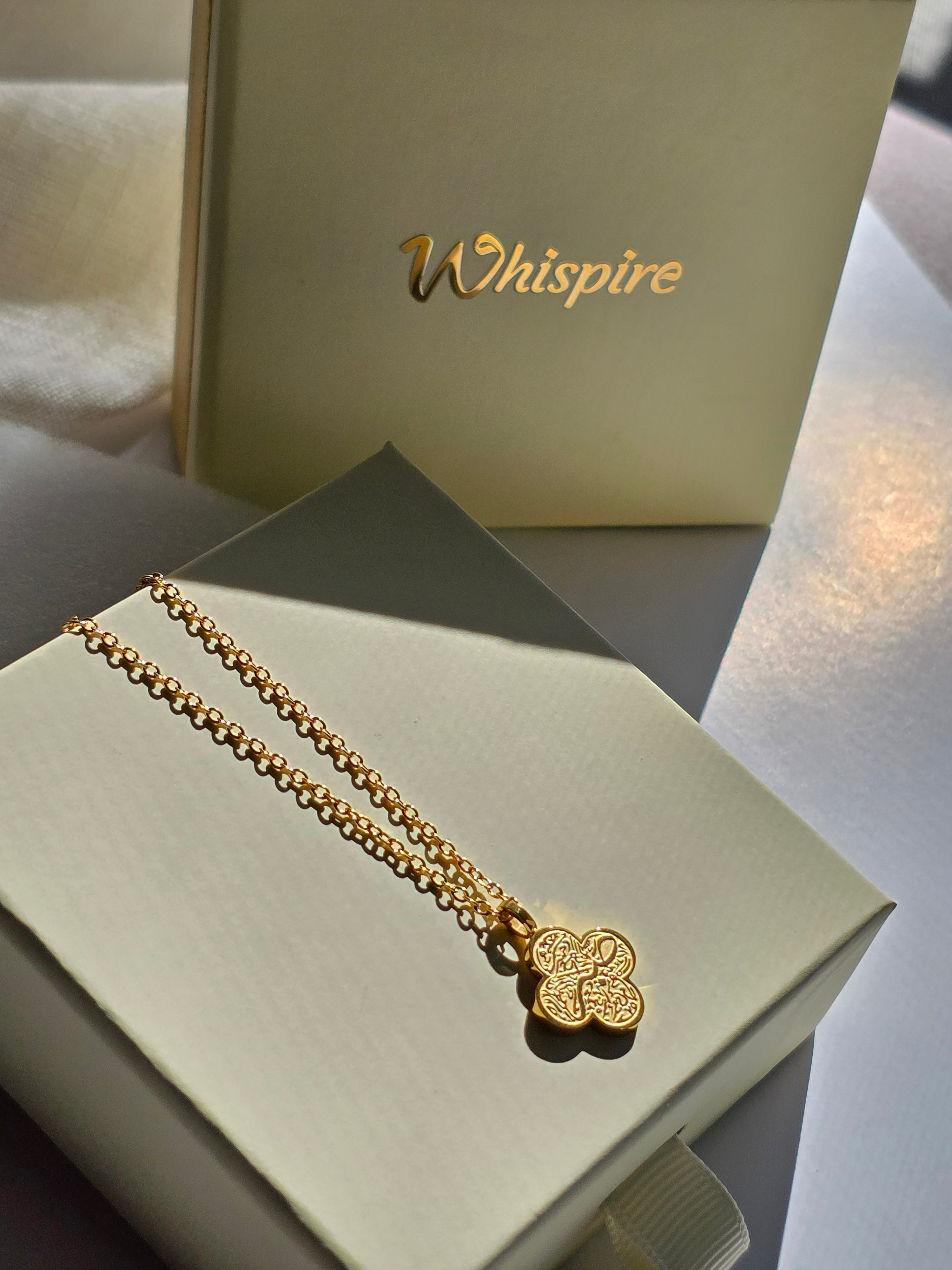 Sabr Floral Motif Necklace