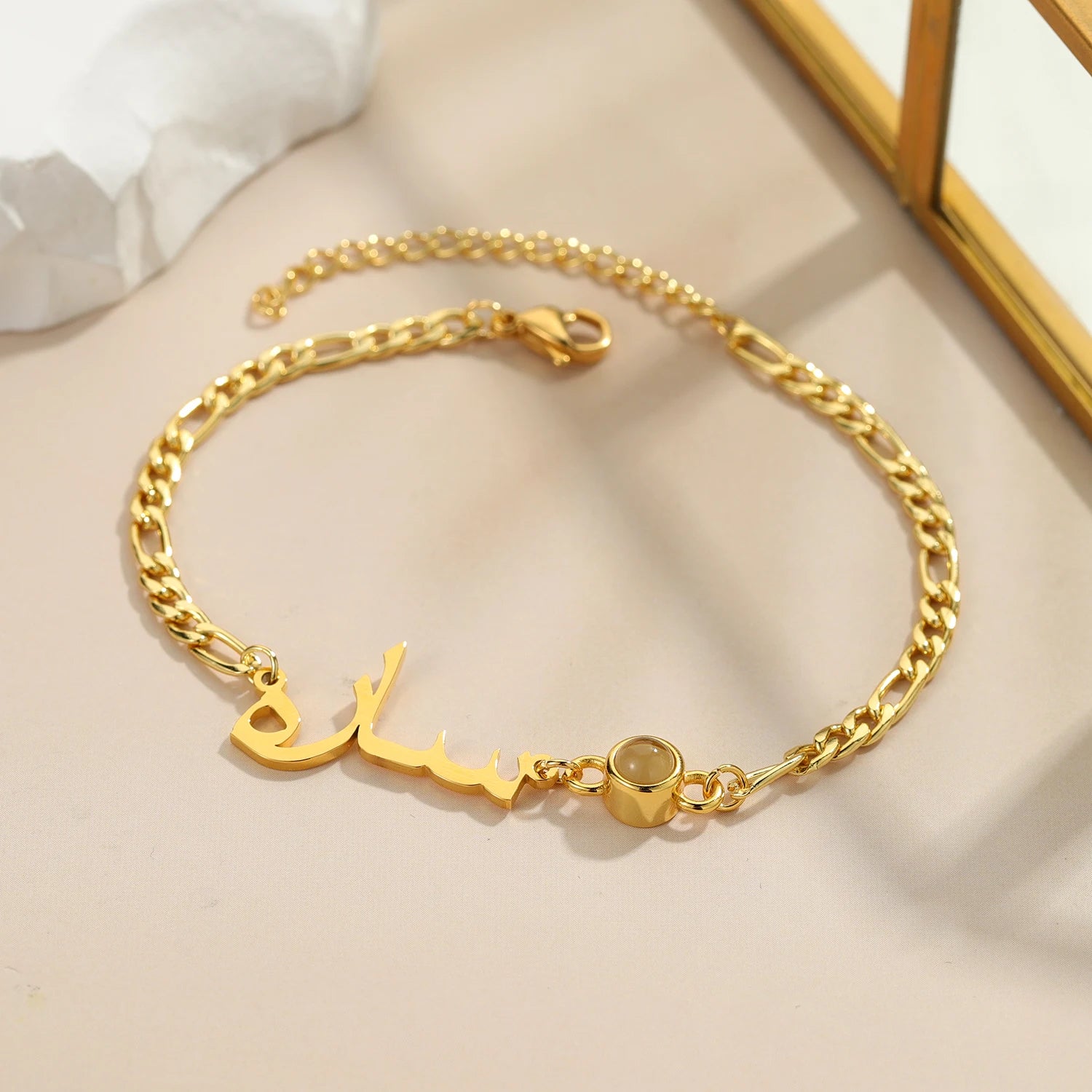 Name and Photo Bracelet