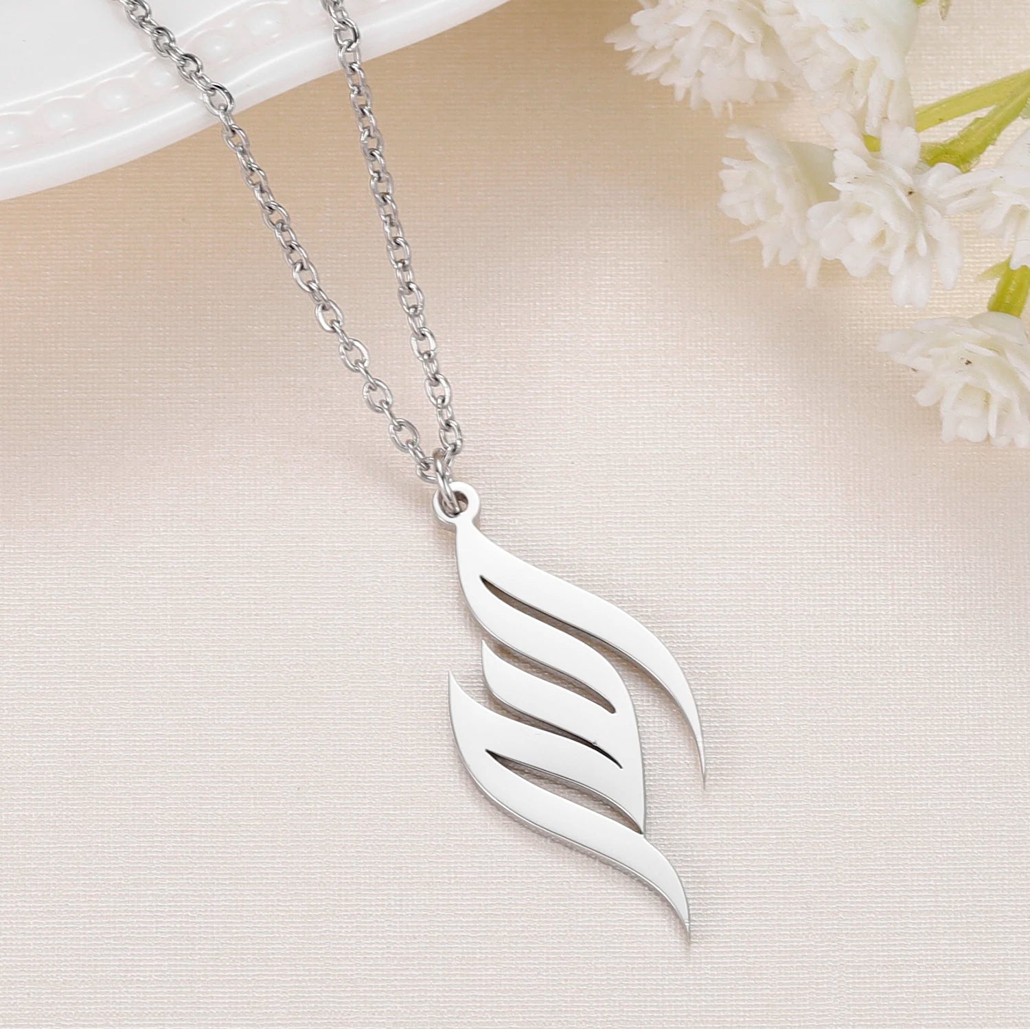 Allah Name Necklace in Arabic Calligraphy